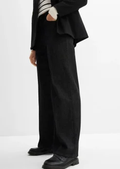 bonprix Jean large taille mi-haute|Femme Jeans|Tailles Petite