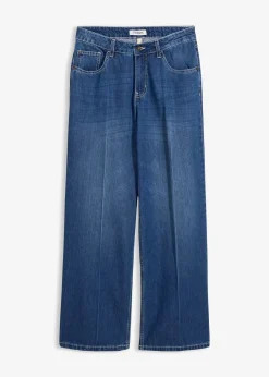 Femme bonprix Jeans|Tailles Petite|Jean large taille mi-haute