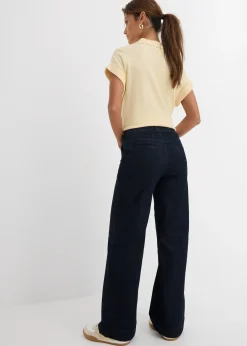 bonprix Jean large taille mi-haute, extensible|Femme Jeans