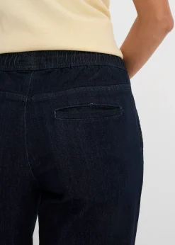 bonprix Jean large taille mi-haute, extensible|Femme Jeans