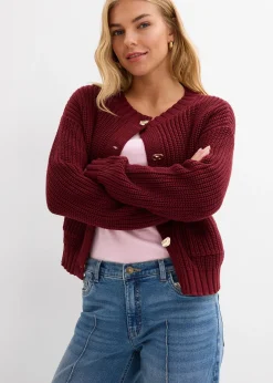 Femme bonprix Tailles Petite|Jean large taille mi-haute, long