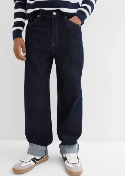 bonprix Jean loose à taille réglable, droit|Enfant Vêtements Enfant|Garçons 9-16 Ans·Jeans