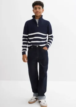 bonprix Jean loose à taille réglable, droit|Enfant Vêtements Enfant|Garçons 9-16 Ans·Jeans