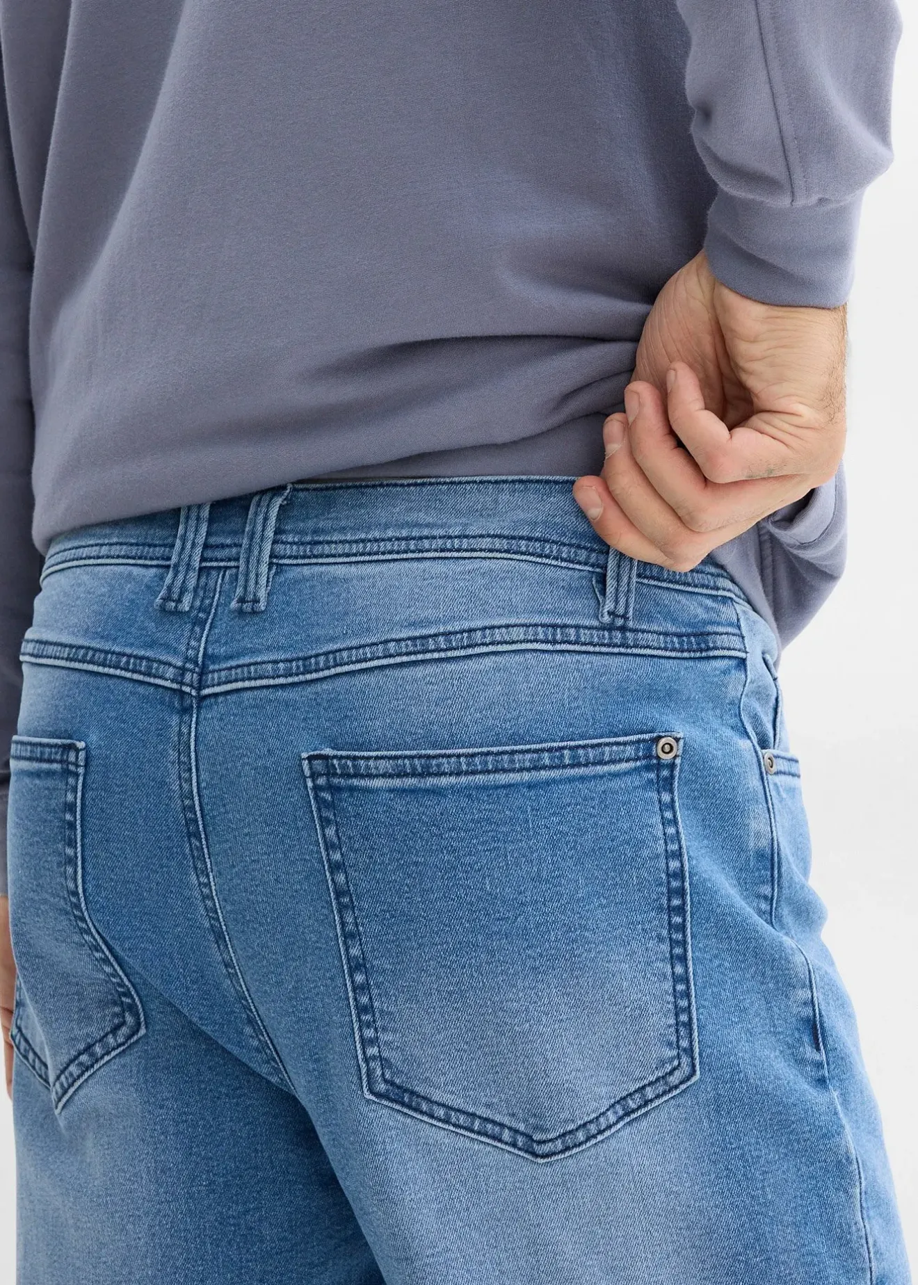 bonprix Jean loose, droit et extensible|Homme Jeans