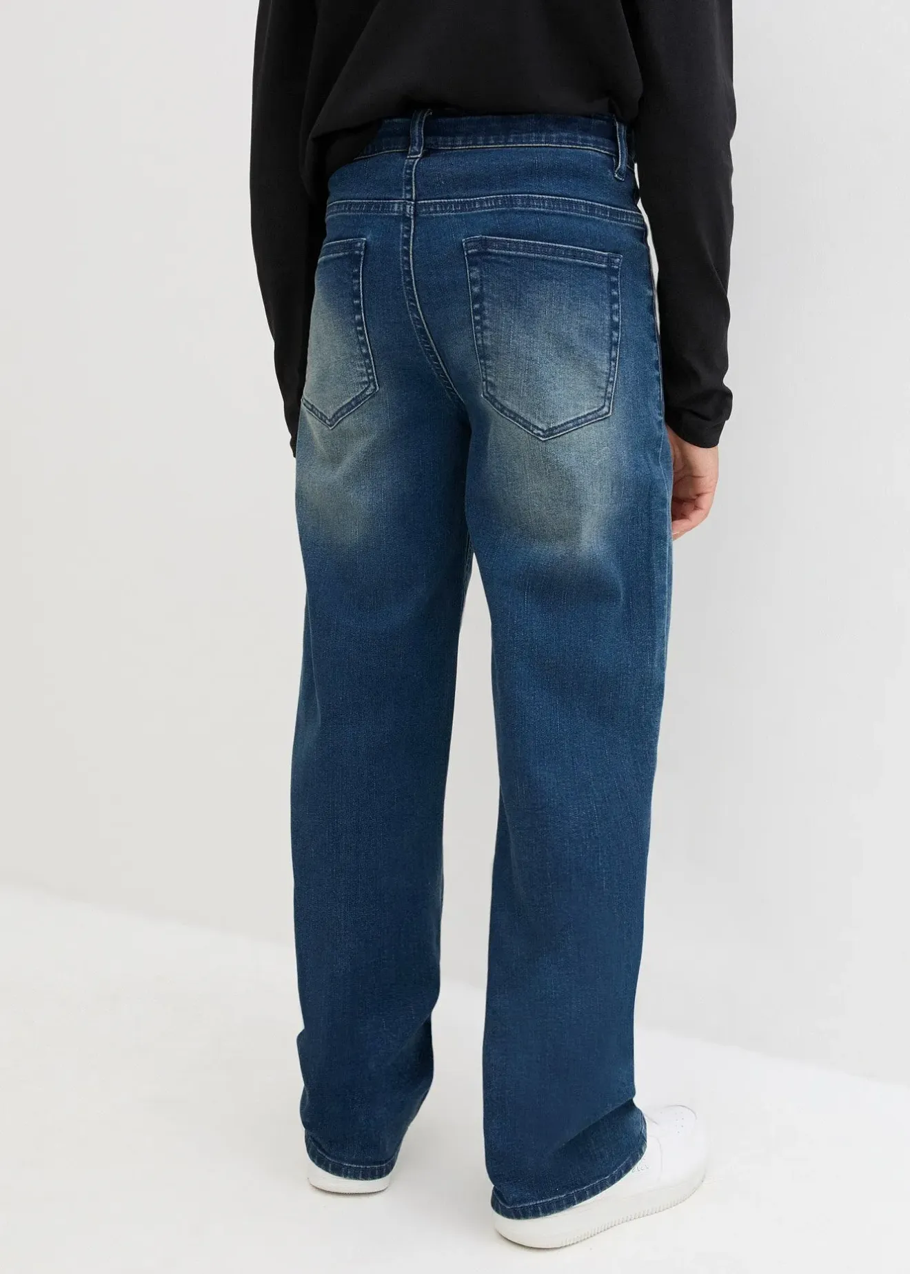 Enfant bonprix Vêtements Enfant|Garçons 9-16 Ans·Jeans|Jean loose, taille réglable, droit