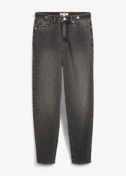 bonprix Jean mom cropped taille haute, peu extensible|Femme Jeans