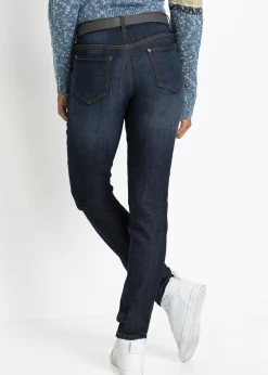 bonprix Jean Mom extensible et confortable, taille mi-haute|Femme Tailles Petite