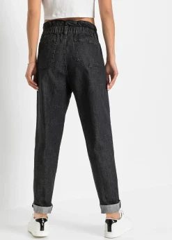 bonprix Jean mom extensible, taille haute|Femme Jeans