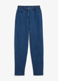 Femme bonprix Jeans|Jean mom taille haute, extensible