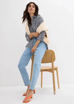 bonprix Jean mom taille haute, extensible|Femme Jeans