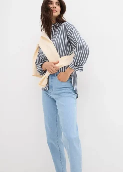 bonprix Jean mom taille haute, extensible|Femme Jeans