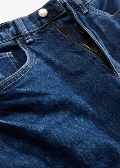 bonprix Jean mom taille haute, peu extensible, cropped|Femme Jeans