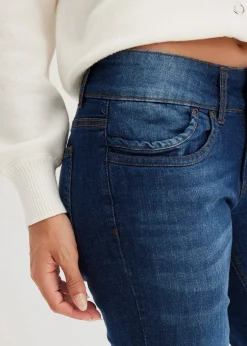 Femme bonprix Jeans|Tailles Petite|Jean mom taille mi-haute