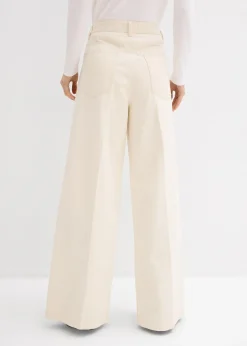 bonprix Jean palazzo très large, coton|Femme Jeans