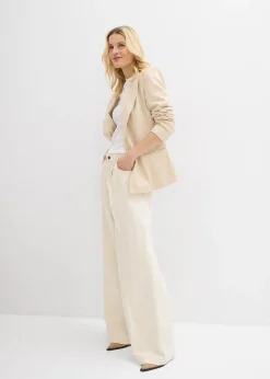 bonprix Jean palazzo très large, coton|Femme Jeans