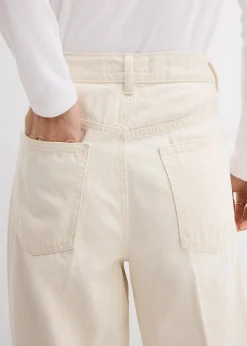 bonprix Jean palazzo très large, coton|Femme Jeans