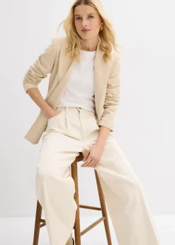 bonprix Jean palazzo très large, coton|Femme Jeans