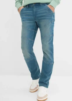 Homme bonprix Jeans|Jean regular et droit à taille extensible