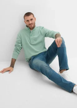 Homme bonprix Jeans|Jean regular et droit à taille extensible