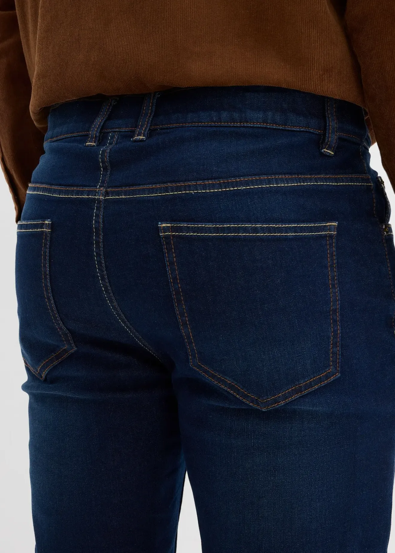 Homme bonprix Vêtements Thermiques|Jeans|Jean regular extensible avec doublure chaude en jersey et taille élastiquée, droit