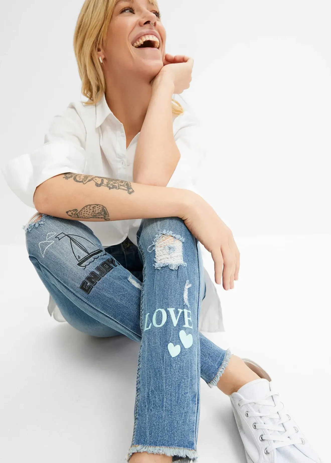Femme bonprix Jeans|Jean Skinny