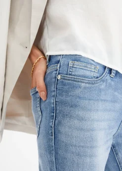 Femme bonprix Jeans|Jean skinny à dentelle