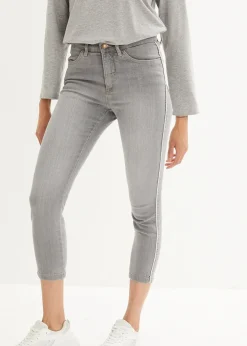 bonprix Jean skinny 7/8 extensible et confortable|Femme Tailles Petite|Jeans