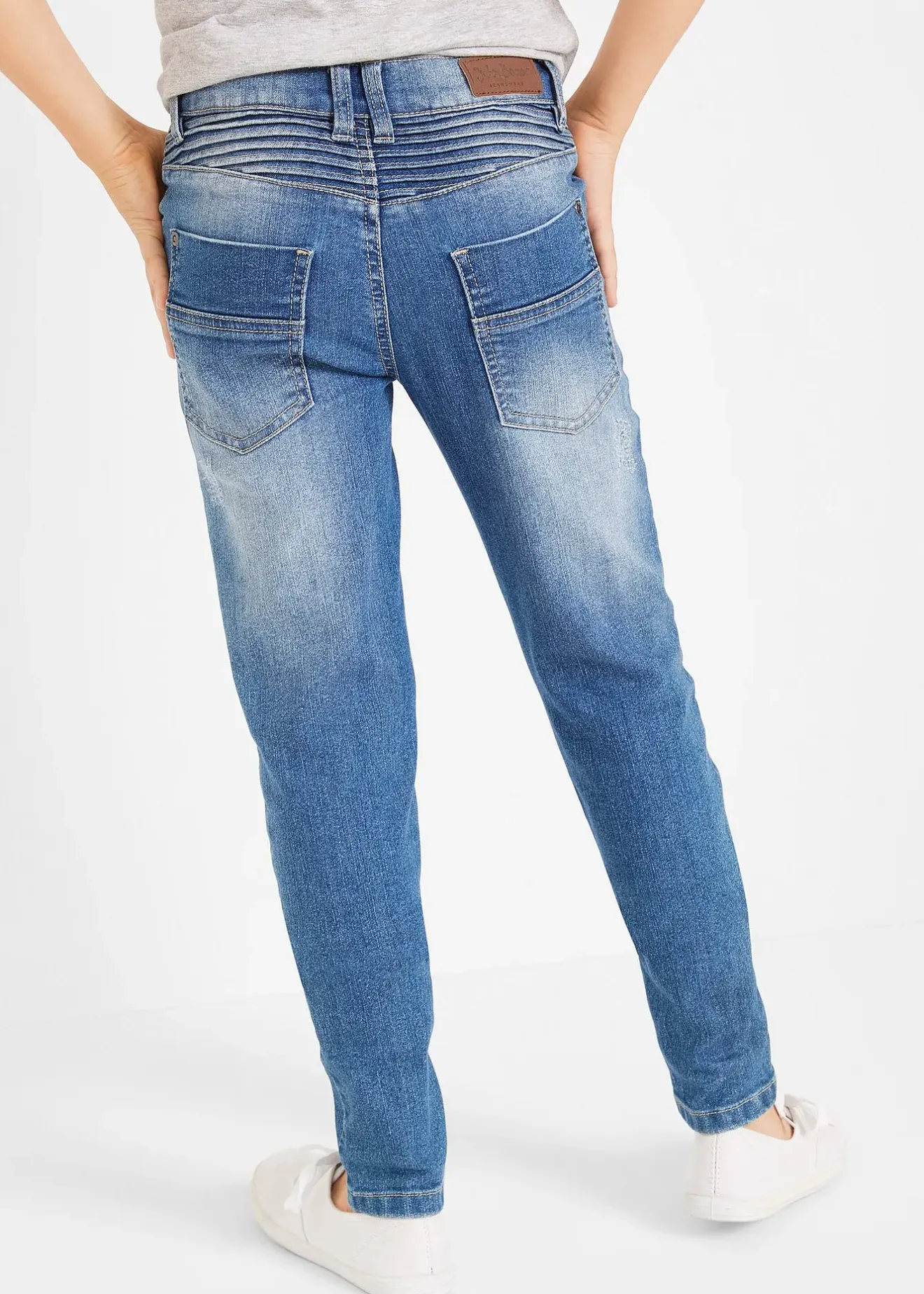 bonprix Jean skinny et extensible à taille réglable|Enfant Vêtements Enfant|Garçons 9-16 Ans·Jeans