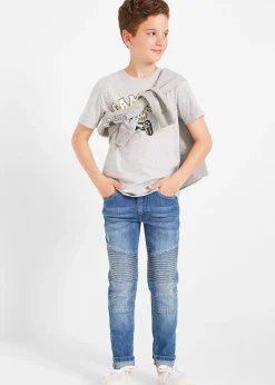 bonprix Jean skinny et extensible à taille réglable|Enfant Vêtements Enfant|Garçons 9-16 Ans·Jeans