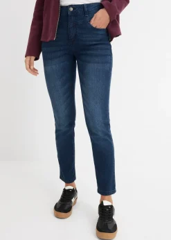 Femme bonprix Jeans|Jean skinny taille haute, cropped