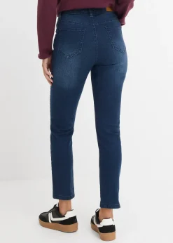 Femme bonprix Jeans|Jean skinny taille haute, cropped