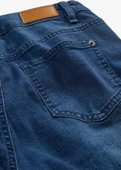 Femme bonprix Jeans|Jean skinny taille haute, cropped