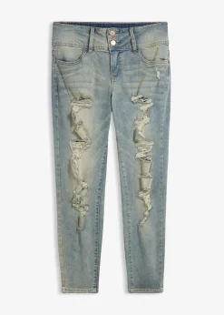 Femme bonprix Jeans|Tailles Petite|Jean skinny taille haute, extensible