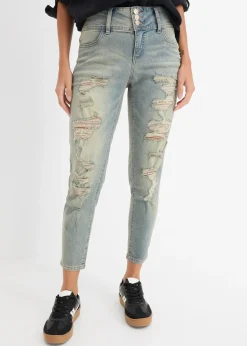 Femme bonprix Jeans|Tailles Petite|Jean skinny taille haute, extensible