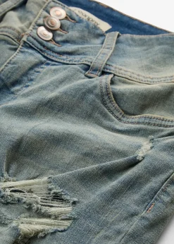 Femme bonprix Jeans|Tailles Petite|Jean skinny taille haute, extensible