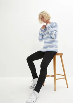 bonprix Jean skinny taille haute, chaud et sculptant|Femme Tailles Petite