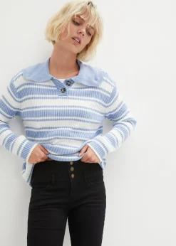 bonprix Jean skinny taille haute, chaud et sculptant|Femme Tailles Petite