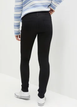 Femme bonprix Vêtements Thermiques|Jeans|Jean skinny taille haute, chaud et sculptant