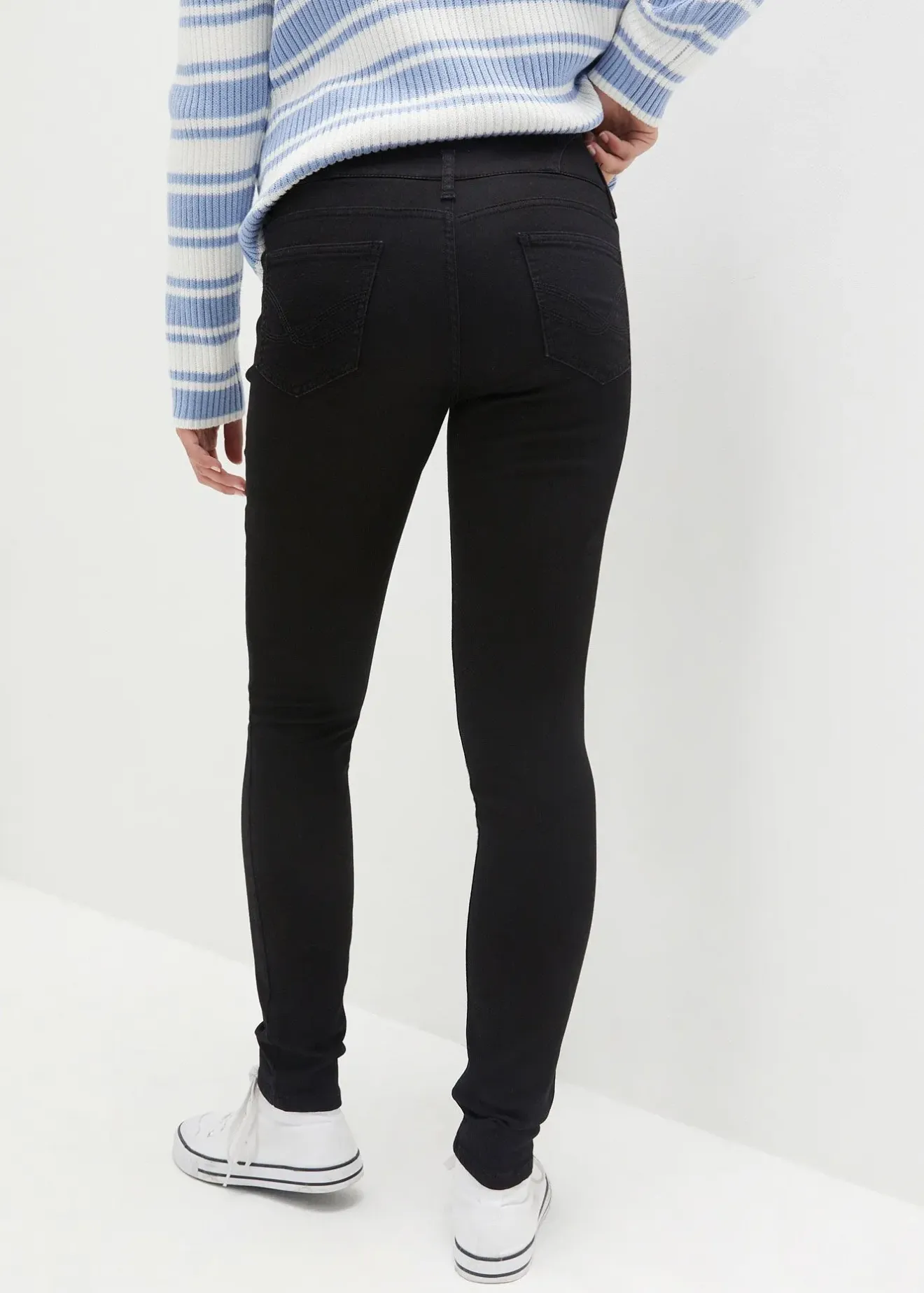 Femme bonprix Vêtements Thermiques|Jeans|Jean skinny taille haute, chaud et sculptant