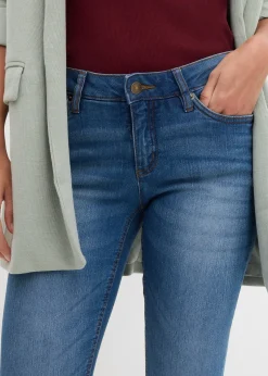 Femme bonprix Jeans|Tailles Petite|Jean skinny taille mi-haute, extensible