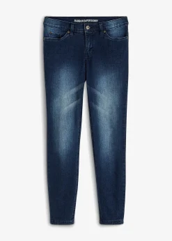 bonprix Jean skinny, taille mi-haute, raccourci|Femme Jeans