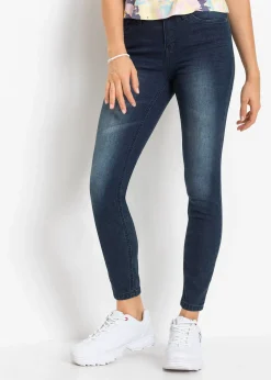 bonprix Jean skinny, taille mi-haute, raccourci|Femme Jeans