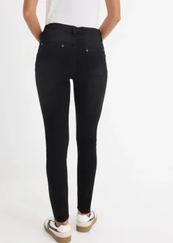 bonprix Jean skinny taille mi-haute, extensible|Femme Jeans|Tailles Petite