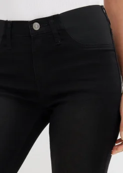 bonprix Jean skinny taille mi-haute, extensible|Femme Jeans|Tailles Petite