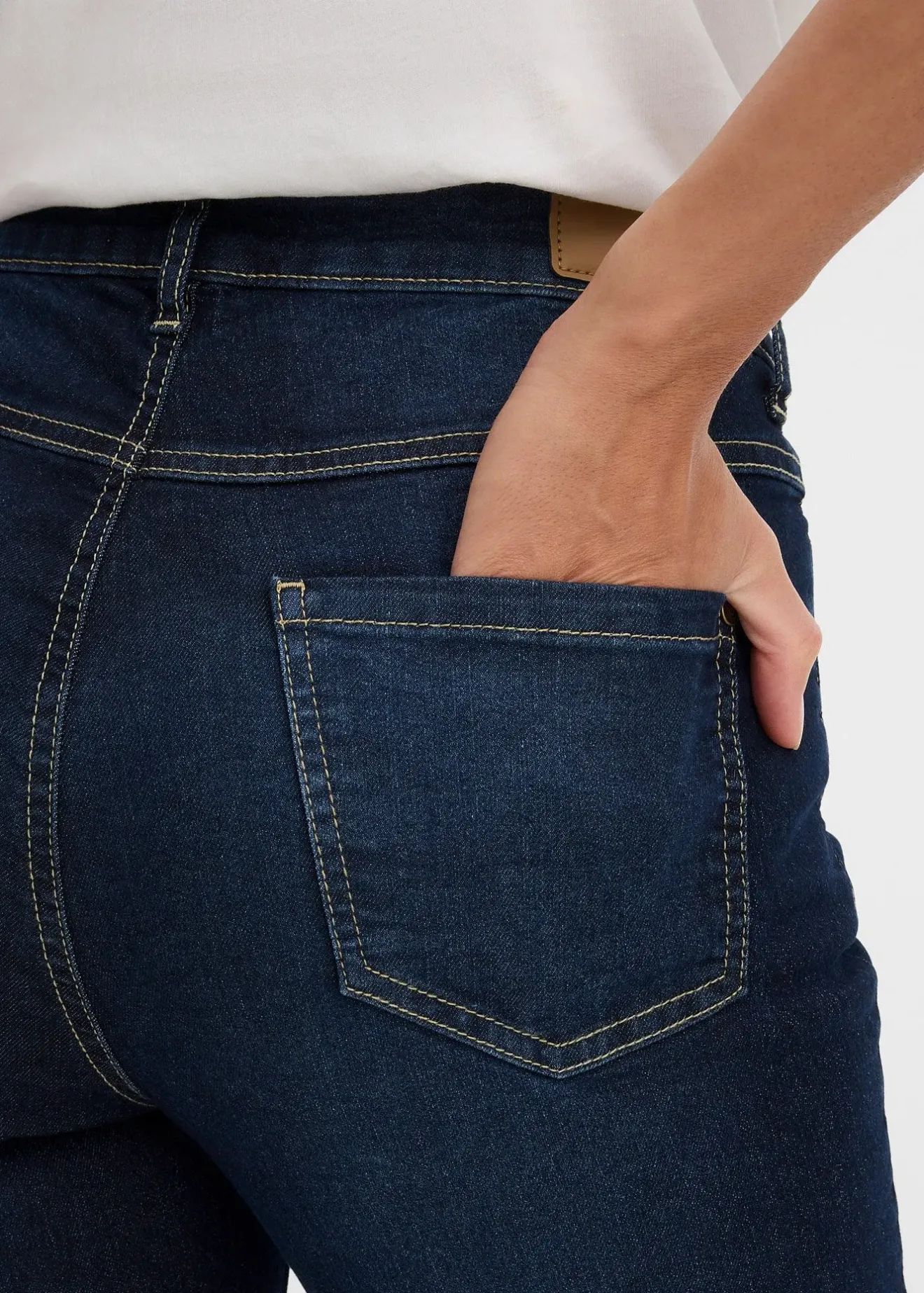 bonprix Jean skinny taille mi-haute, extensible|Femme Jeans