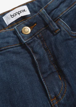 bonprix Jean skinny taille mi-haute, extensible|Femme Jeans|Tailles Petite