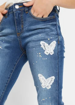 bonprix Jean skinny taille mi-haute|Enfant Vêtements Enfant|Filles 9-16 Ans·Jeans