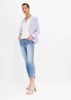 Femme bonprix Jeans|Jean skinny taille mi-haute, extensible
