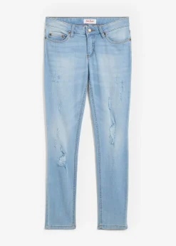 bonprix Jean skinny taille mi-haute, extensible|Femme Jeans