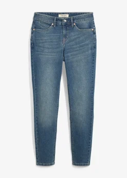 Femme bonprix Jeans|Jean skinny taille mi-haute, extensible
